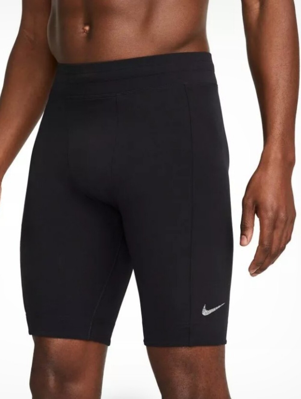 Nike Yoga Dri-Fit Mens Black Tight Training Shorts Size XXL NWT